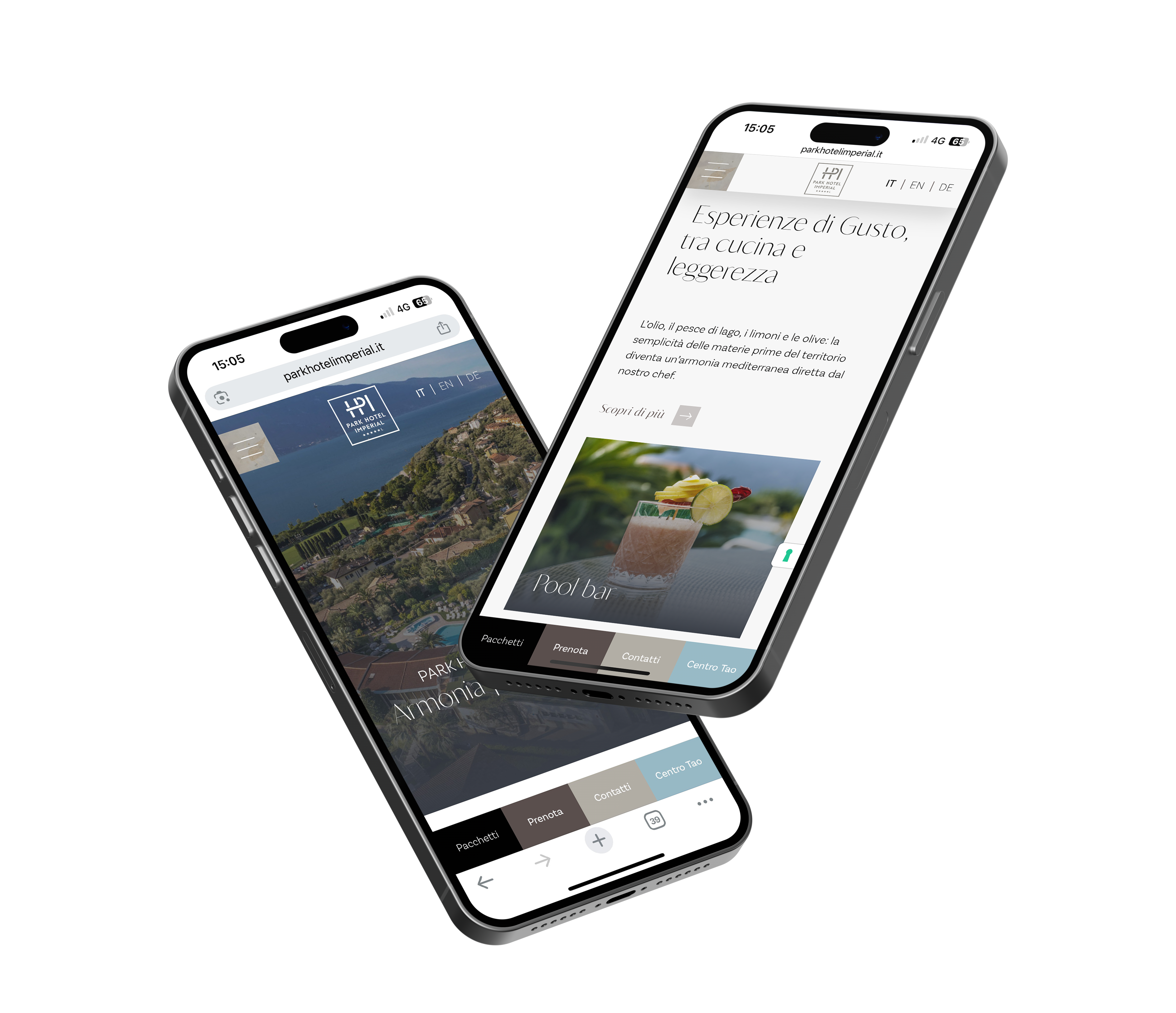 Hotel Primaluna - Web Design - Lago di Garda