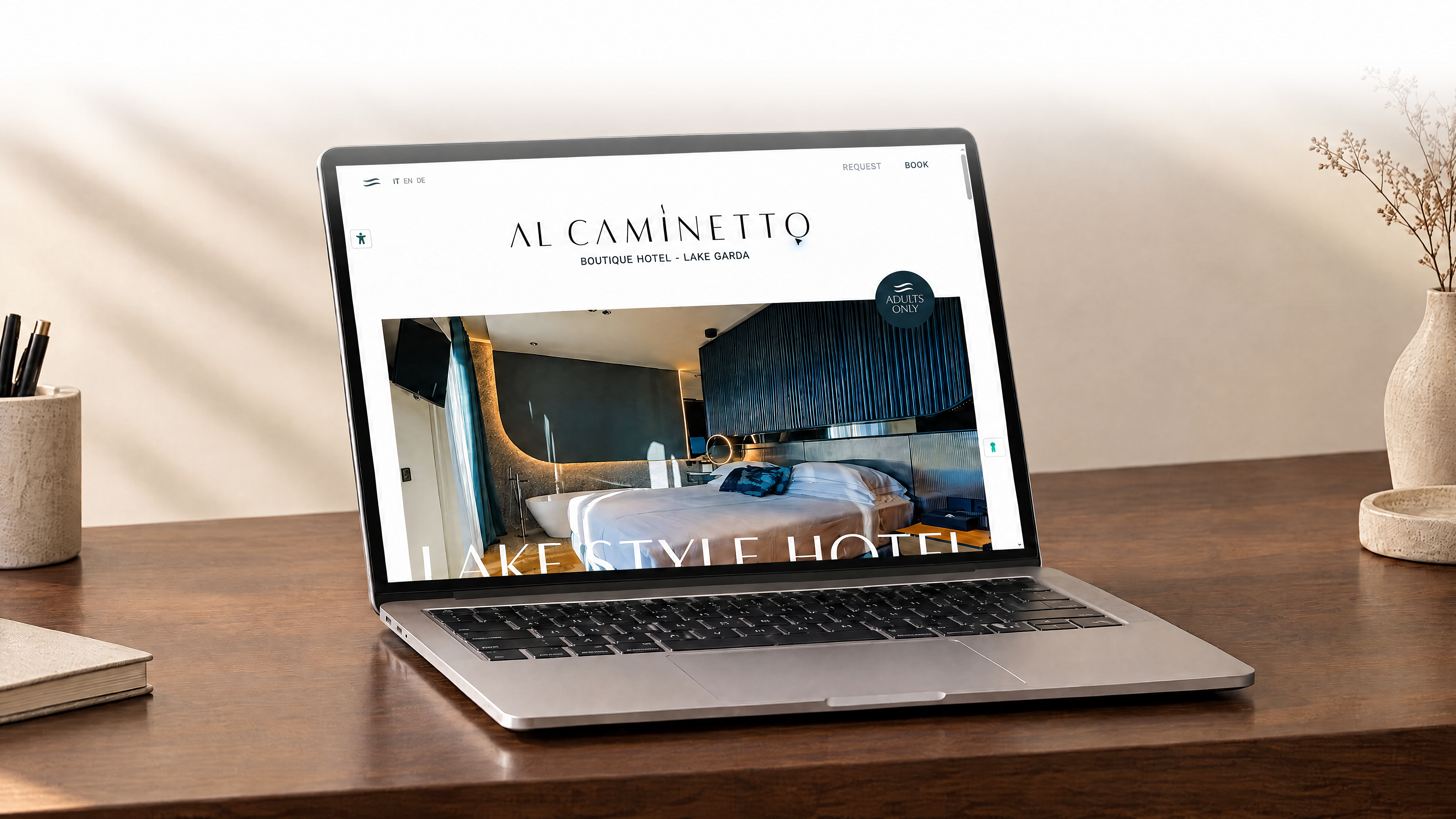 Al Caminetto: progetto di design sul Lago di Garda